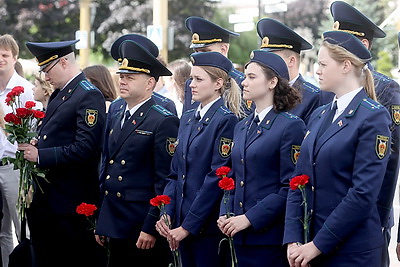 В Гродно открыли мемориальную доску в память о замученных в годы ВОВ узниках местной тюрьмы