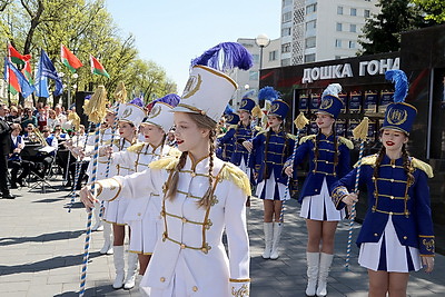 Праздничные маевки прошли в регионах Беларуси