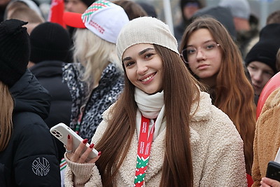 Символ сохранения наших традиций. Тематический мурал \"Марафона единства\" открыли в Бобруйске