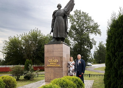 Брест принял акцию \"Дорогами славы\" в день освобождения от немецко-фашистских захватчиков