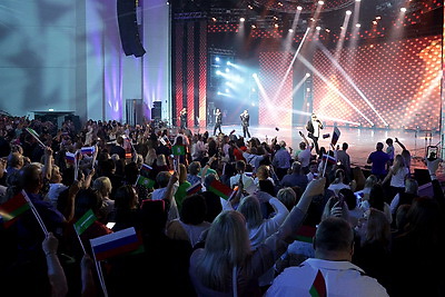 Концерт, посвященный Дню России, состоялся во Дворце Республики в Минске