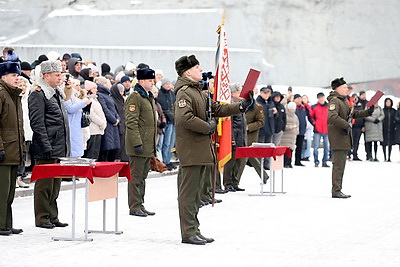 Более 750 военнослужащих-новобранцев приняли присягу в Брестской крепости