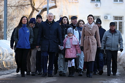 Основной и дублирующий экипажи ЭП-21 в Звездном городке торжественно проводили на Байконур