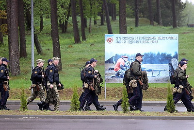 Учебные стрельбы военнослужащих, призванных на срочную службу во внутренние войска МВД