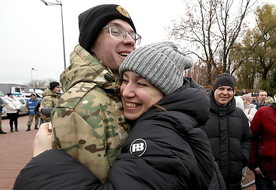 Военнослужащие нового пополнения внутренних войск МВД приняли присягу в Витебске