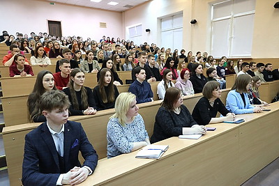 Дурнов встретился со студентами и преподавателями Витебского медуниверситета