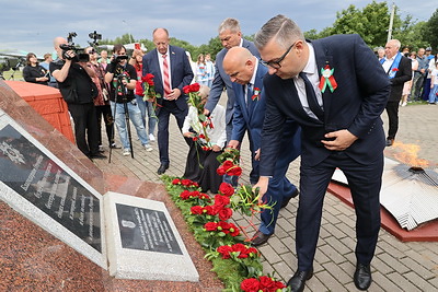 Автопробег \"Подвиг народа бессмертен\" прошел в Полоцке