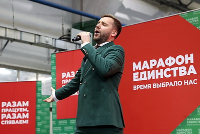 Проект \"Разам працуем, разам спяваем!\" встречают предприятия Бреста