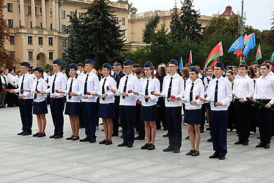 Церемония открытия Почетной Вахты Памяти на Посту №1 состоялась в Минске