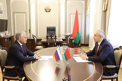 Сергеенко провел встречу с председателем Государственной думы России