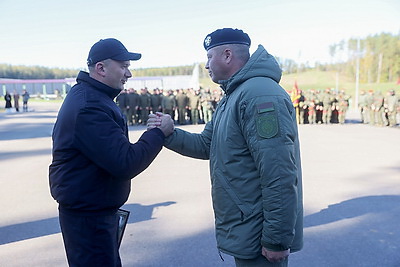 На полигоне учебного центра ВВ МВД прошло комплексное занятие с военнообязанными