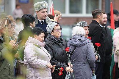 Брест почтил память узников гетто: открытие обновленного памятника