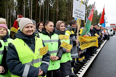 Транзитная магистраль. Участок трассы Р46 после реконструкции открыли в Полоцком районе