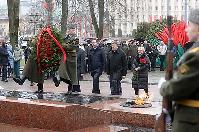 Память погибших в годы ВОВ почтили в Гродно