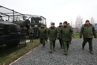 Оперативный сбор командного состава Вооруженных Сил прошел в Слуцке