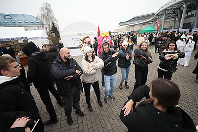 \"Марафон единства\": квест и другие активности проходят в Пинске