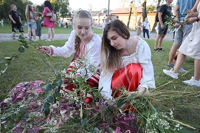 Праздник Купалье встретили в Гродненской области