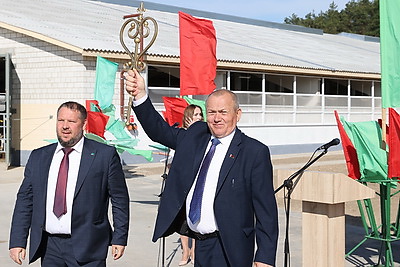 Молочно-товарный комплекс на 1,6 тыс. голов КРС открыли в Брагинском районе