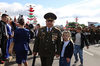 Военный парад в честь Дня Независимости прошел в Минске