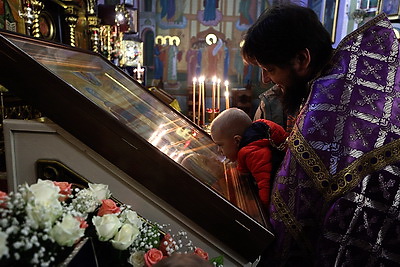 Мощи преподобной Евфросинии Московской прибыли в Гродно