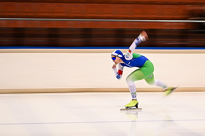 Головатюк и Доморацкая одержали победу в чемпионате Беларуси по конькобежному спорту