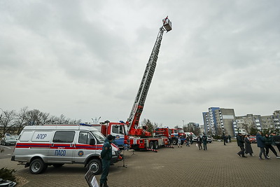 МЧС на гандбольном матче в Бресте провело акцию \"Безопасность - в каждый дом\"