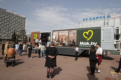 В Минске открыли мобильный ресторан быстрого обслуживания