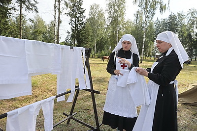 В Сморгони состоялся фестиваль с реконструкцией событий Первой мировой войны