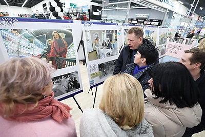 Марафон единства: фотовыставка \"Беларусь. Взлет\" представлена в Бобруйске