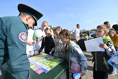 Спортивный праздник \"Олимпийский день\" проходит в Минске