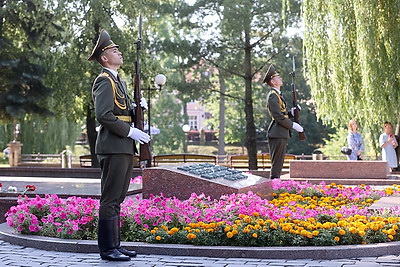 В Гродно почтили память погибших при освобождении города