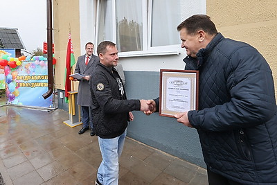 В Полоцке открыли детский дом семейного типа