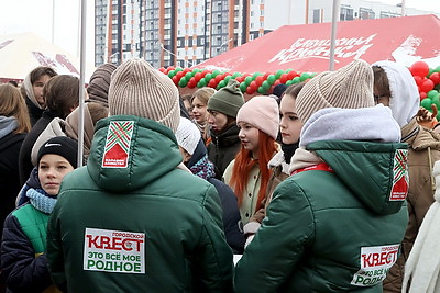 Городской квест и интерактивные площадки: второй день \"Марафона единства\" проходит в Могилеве