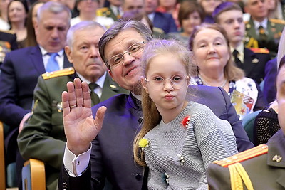 Торжественное собрание ко Дню защитников Отечества прошло в Минске