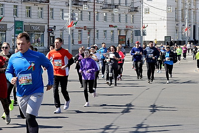 Более 500 участников собрал праздничный забег \"Сердце Витебска\"