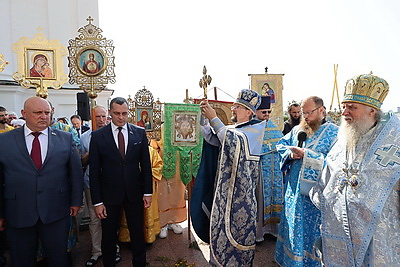 Праздничным шествием в Витебске отметили Успение Пресвятой Богородицы