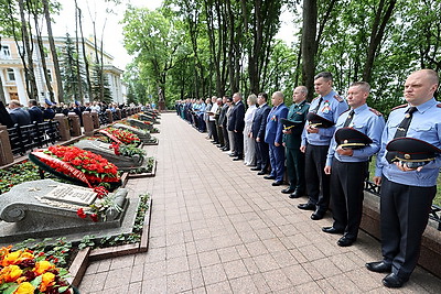 Витебчане приняли участие во Всебелорусской минуте молчания