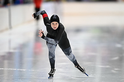 Головатюк и Доморацкая одержали победу в чемпионате Беларуси по конькобежному спорту