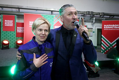 Проект \"Разам працуем, разам спяваем!\" встречают предприятия Бреста