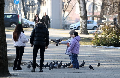 Последний зимний день в Гомеле