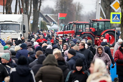 Климовичи принимают тружеников села Могилевской области на \"Дажынках-2024\"