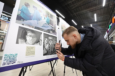 Марафон единства: фотовыставка \"Беларусь. Взлет\" представлена в Бобруйске