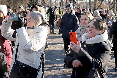 Резиденция Деда Мороза открылась в могилевском парке Подниколье