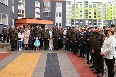 Два арендных дома для военнослужащих построили в Бресте