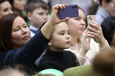 Мастер-класс от артистов Президентского оркестра прошел на \"Марафоне единства\"