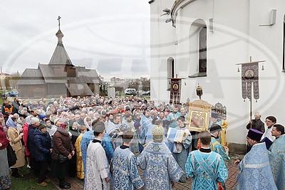 В Витебске прошла Божественная литургия, посвященная празднику Благовещения Пресвятой Богородицы