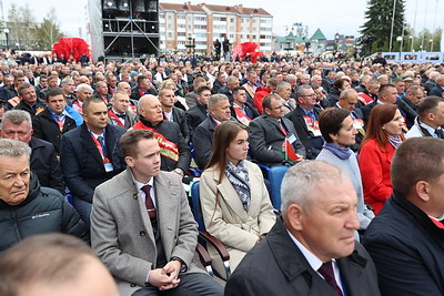 Лукашенко в Микашевичах принял участие в фестивале-ярмарке \"Дажынкi-2024\"