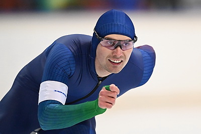 Головатюк и Доморацкая одержали победу в чемпионате Беларуси по конькобежному спорту