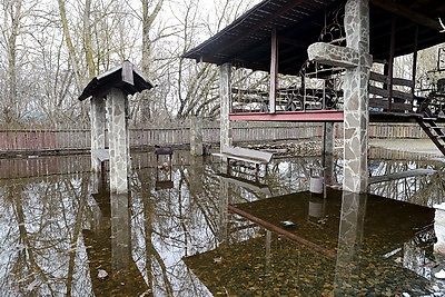 Подтопления паводковыми и талыми водами зафиксированы в Петриковском районе