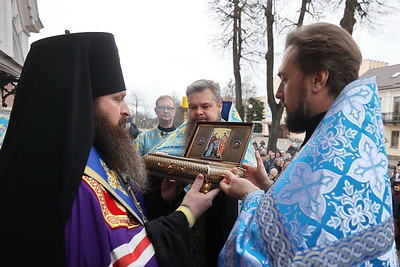 Ковчег с частицей Пояса Пресвятой Богородицы прибыл в Гродно